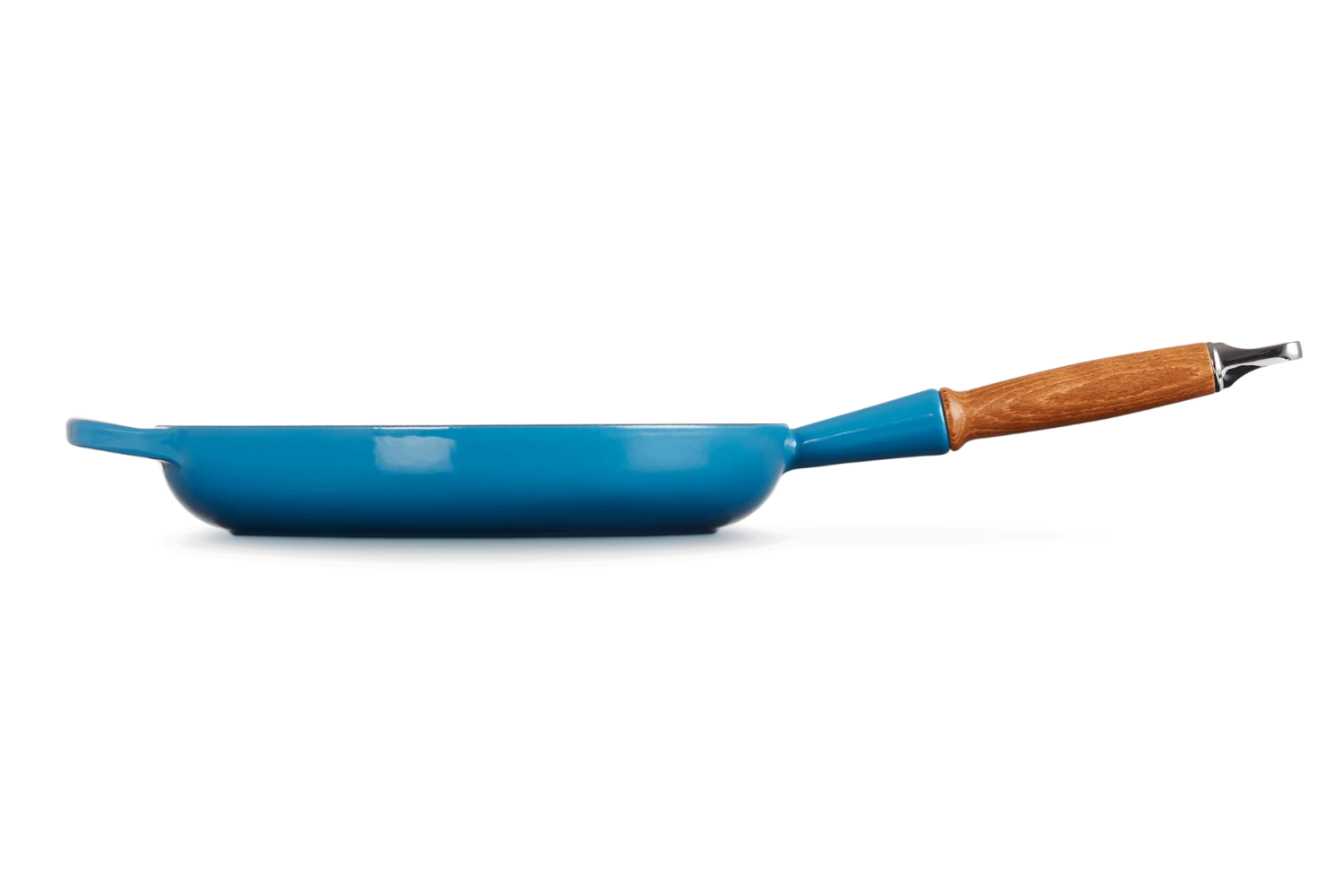 Le Creuset Koekenpan Rond Met Open Greep ø 28 Cm Gietijzer Marseilleblauw 2 Le Creuset Koekenpan Rond Met Open Greep ø 28 Cm Gietijzer Marseilleblauw - Image 2