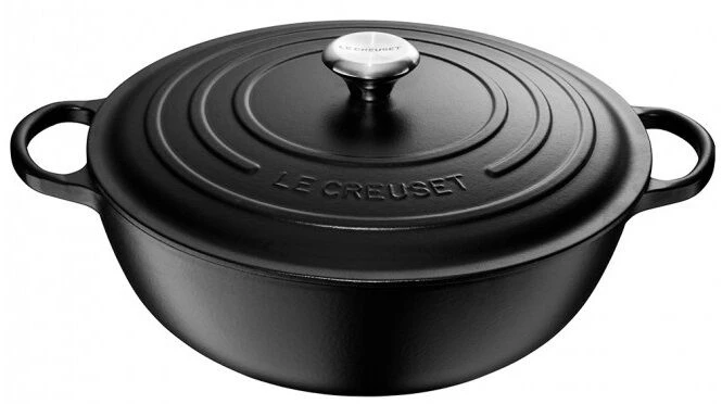 Le Creuset Wok-braadpan 7 Liter ø 32 Cm Gietijzer Mat Zwart 1 Le Creuset Wok-braadpan 7 Liter ø 32 Cm Gietijzer Mat Zwart