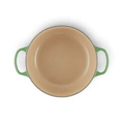 Le Creuset Signature Braadpan 4,2 Liter ø 24 Cm Gietijzer Bamboo -Keuken Verkoop 21177244082430 le creuset bamboo signature cast iron 24cm round casserole green additional 1 600x 1