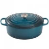 Le Creuset Signature Braadpan Ovaal 6,3 Liter ø 31 Cm Gietijzer Deep Teal