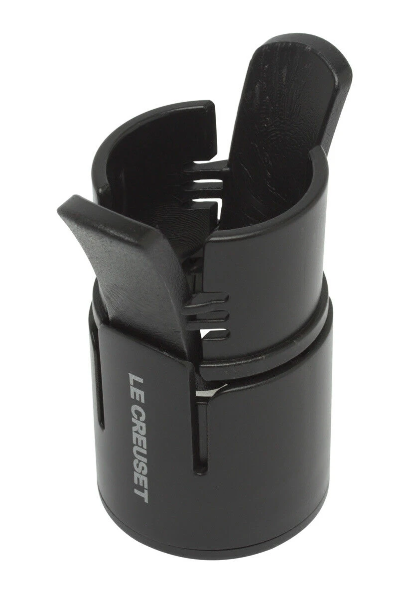 Le Creuset Screwpull SW-106 Champagne-afsluiter Kunststof Zwart 1 Le Creuset Screwpull SW-106 Champagne-afsluiter Kunststof Zwart