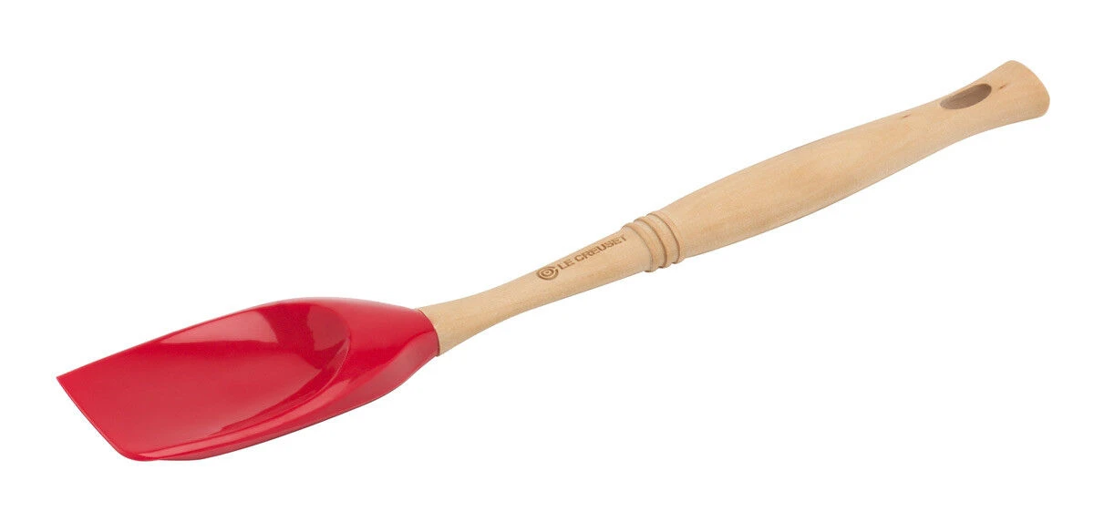 Le Creuset Lepelspatel 32,5 Cm Silicone Kersrood 1 Le Creuset Lepelspatel 32,5 Cm Silicone Kersrood