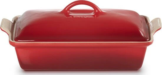 Le Creuset Ovenschaal Met Deksel 33 Cm Aardewerk Kersrood 1 Le Creuset Ovenschaal Met Deksel 33 Cm Aardewerk Kersrood