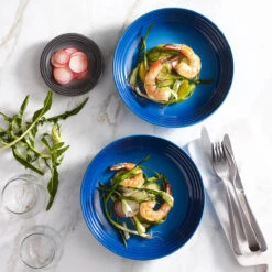 Le Creuset Diep Bord ø 22 Cm Aardewerk Azure -Keuken Verkoop 70102222200099 alt5