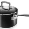 Le Creuset Les Forgées Steelpan Met Glasdeksel 1,9 Liter ø 16 Cm Aluminium