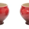 Le Creuset Soepkom ø 11 Cm Aardewerk Kersrood 2 Stuks