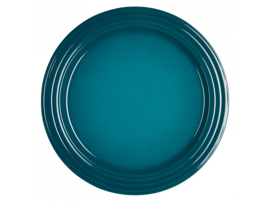 Le Creuset Dinerbord ø 27 Cm Aardewerk Deep Teal 1 Le Creuset Dinerbord ø 27 Cm Aardewerk Deep Teal
