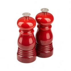Le Creuset Peper- En Zoutmolen 11 Cm Kunststof Kersrood 2-delig
