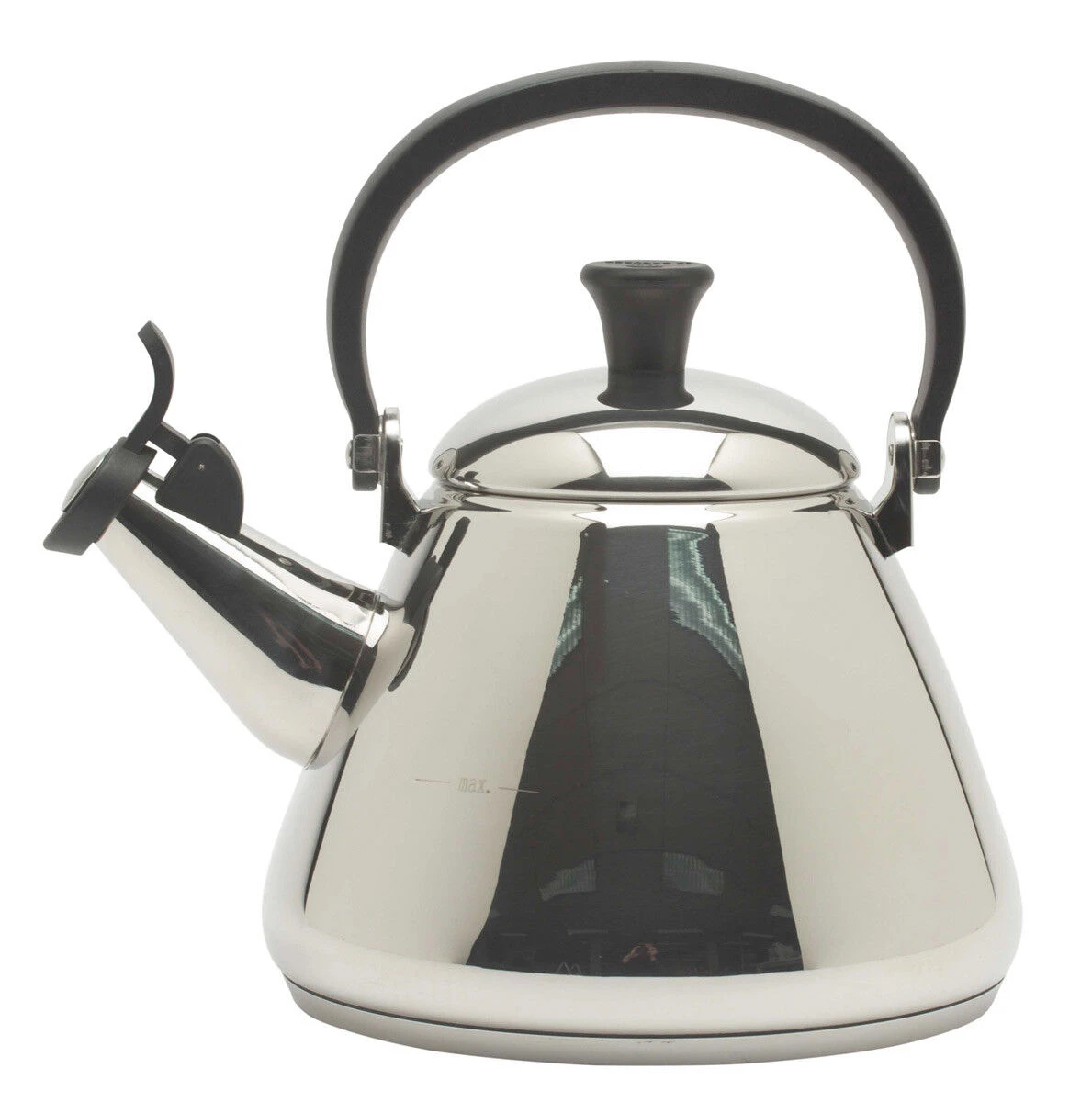 Le Creuset Kone Fluitketel 1,6 Liter Rvs Glans 1 Le Creuset Kone Fluitketel 1,6 Liter Rvs Glans