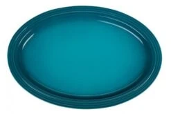 Le Creuset Ovale Schaal ø 46 Cm Aardewerk Caribbean Blue