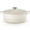 Le Creuset Signature Braadpan Ovaal 4,7 Liter ø 29 Cm Gietijzer Meringue