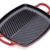 Le Creuset Rechthoekige Grill 30 Cm Gietijzer Kersrood