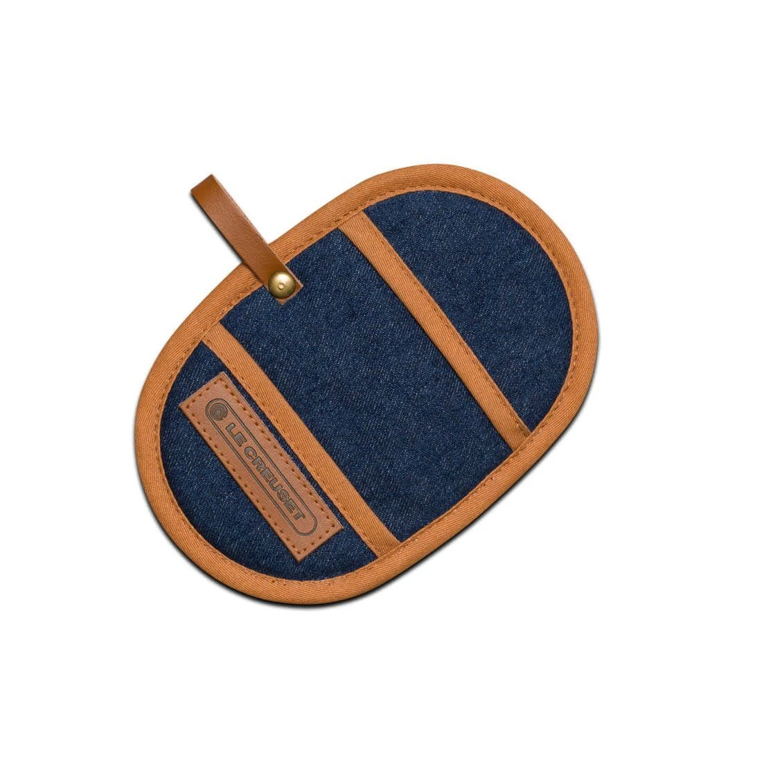Le Creuset Pannenlap 18 X 12,5 Cm Textiel Denim 2 Stuks 1 Le Creuset Pannenlap 18 X 12,5 Cm Textiel Denim 2 Stuks