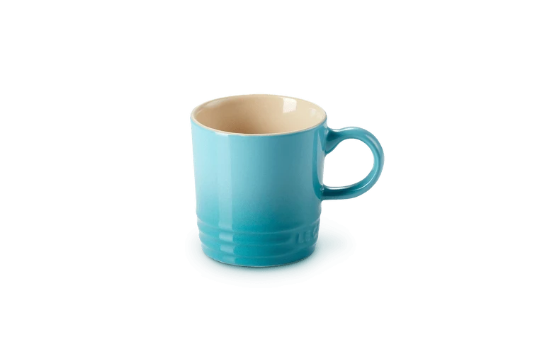 Le Creuset Espressomok 100 Ml Aardewerk Caribbean Blue 1 Le Creuset Espressomok 100 Ml Aardewerk Caribbean Blue