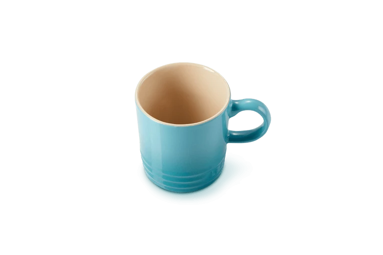 Le Creuset Espressomok 100 Ml Aardewerk Caribbean Blue 2 Le Creuset Espressomok 100 Ml Aardewerk Caribbean Blue - Image 2