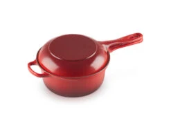 Le Creuset 2-in-1 Steelpan 2,3 Liter ø 22 Cm Gietijzer Kersrood -Keuken Verkoop lc 20200512 fr ps fs 25044220602460 003