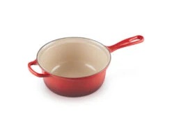 Le Creuset 2-in-1 Steelpan 2,3 Liter ø 22 Cm Gietijzer Kersrood -Keuken Verkoop lc 20200512 fr ps fs 25044220602460 004