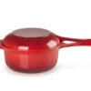 Le Creuset 2-in-1 Steelpan 2,3 Liter ø 22 Cm Gietijzer Kersrood