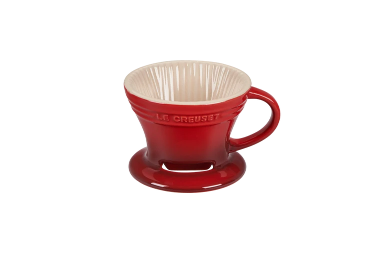 Le Creuset Koffiefilter 300 Ml Aardewerk Kersrood 1 Le Creuset Koffiefilter 300 Ml Aardewerk Kersrood