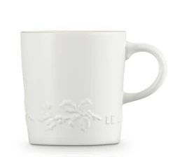 Le Creuset Holly Collectie Mok 200 Ml Aardewerk Katoenwit -Keuken Verkoop lc 20200529 zs ps fs 60303204311511 005