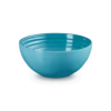 Le Creuset Saladeschaal 2,2 Liter ø 24 Cm Aardewerk Caribbean Blue