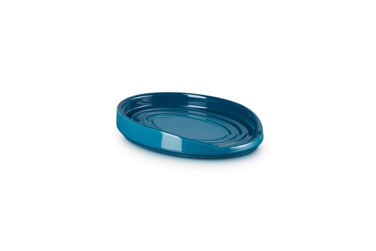 Le Creuset Ovale Lepelhouder 15 Cm Aardewerk Deep Teal 5 Le Creuset Ovale Lepelhouder 15 Cm Aardewerk Deep Teal - Image 5