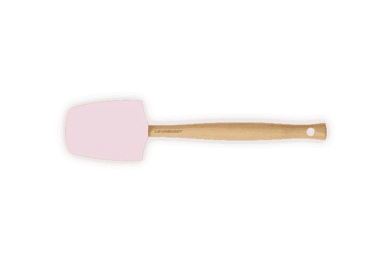 Le Creuset Premium Grote Lepelspatel 28 Cm Silicone Shell Pink 2 Le Creuset Premium Grote Lepelspatel 28 Cm Silicone Shell Pink - Image 2