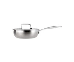 Le Creuset Magnetik Chef's Pan Met Anti-aanbaklaag ø 24 Cm Rvs