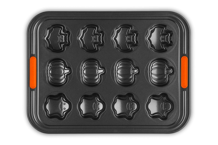 Le Creuset Pâtiliss Halloween Bakvorm Voor 12 Cakejes Staal Zwart 2 Le Creuset Pâtiliss Halloween Bakvorm Voor 12 Cakejes Staal Zwart - Image 2