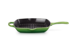 Le Creuset Skillet Grill Vierkant 26 Cm Gietijzer Bamboo