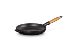 Le Creuset Koekenpan Rond Met Open Greep ø 24 Cm Gietijzer Zwart