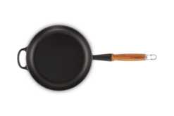 Le Creuset Koekenpan Rond Met Open Greep ø 24 Cm Gietijzer Zwart -Keuken Verkoop lc 20210721 hl ps fs 20258240000422 004 1