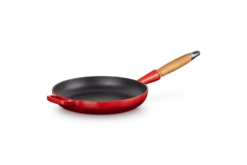 Le Creuset Koekenpan Rond Met Open Greep ø 24 Cm Gietijzer Kersrood