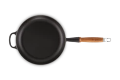 Le Creuset Koekenpan Rond Met Open Greep ø 26 Cm Gietijzer Mat Zwart -Keuken Verkoop lc 20210721 hl ps fs 20258260000422 004 1