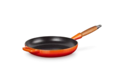 Le Creuset Koekenpan Rond Met Open Greep ø 26 Cm Gietijzer Vulcanique