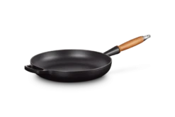 Le Creuset Koekenpan Rond Met Open Greep ø 28 Cm Gietijzer Mat Zwart