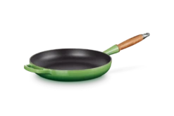 Le Creuset Koekenpan Rond Met Open Greep ø 28 Cm Gietijzer Bamboo