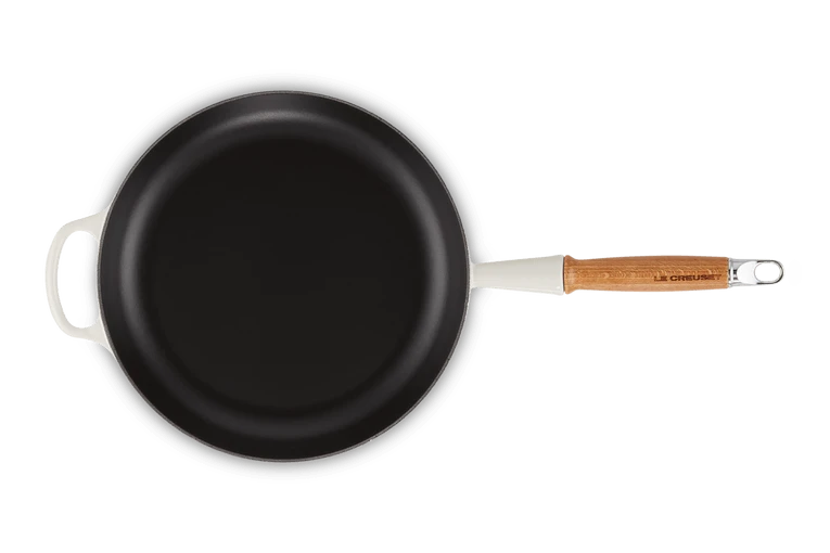 Le Creuset Koekenpan Rond Met Open Greep ø 28 Cm Gietijzer Meringue 4 Le Creuset Koekenpan Rond Met Open Greep ø 28 Cm Gietijzer Meringue - Image 4