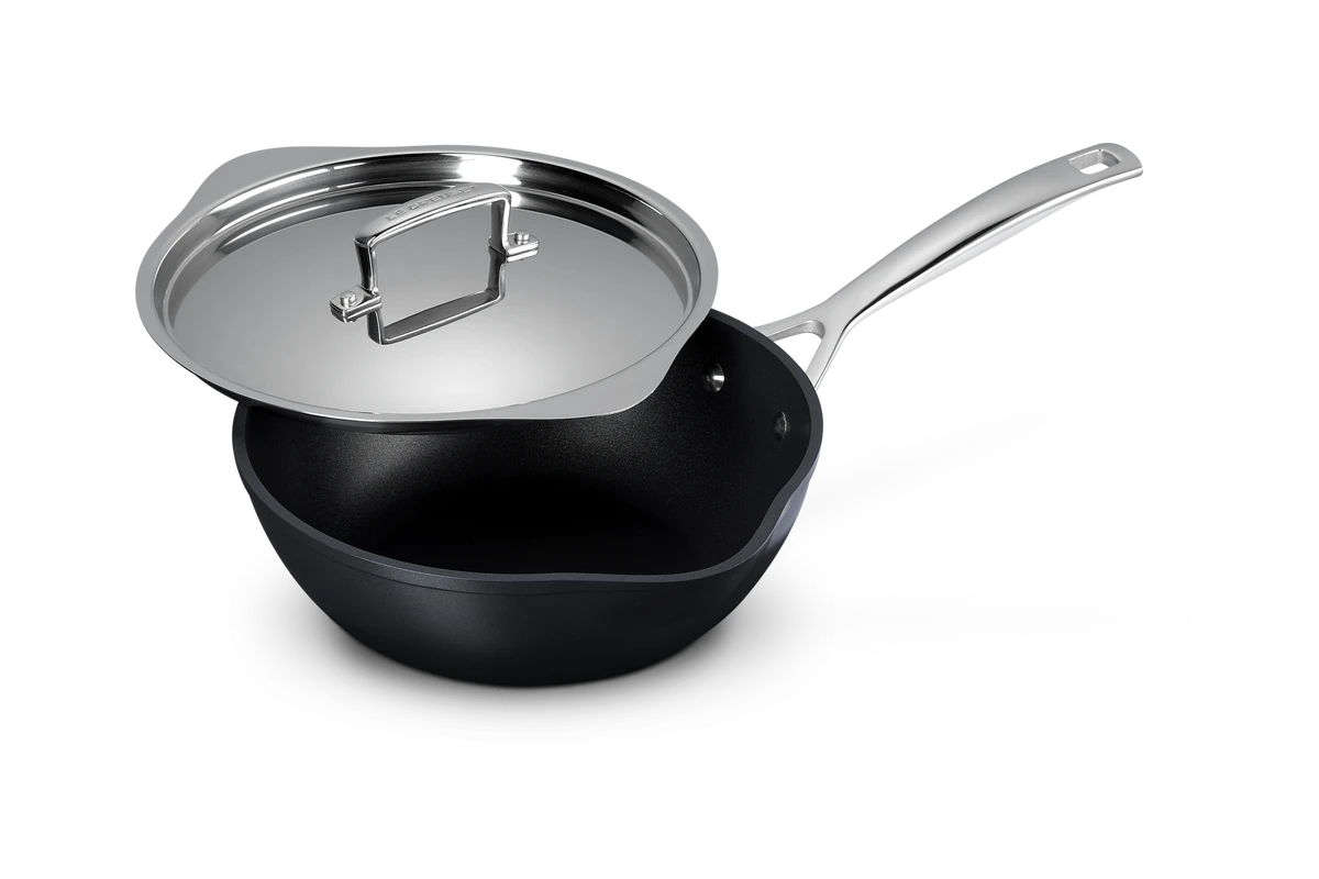 Le Creuset Les Forgées Chef's Pan Met Schenktuiten ø 24 Cm