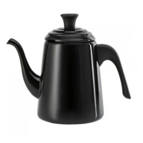 Le Creuset Barista Ketel 700 Ml Staal Glanzend Zwart 1 Le Creuset Barista Ketel 700 Ml Staal Glanzend Zwart