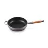 Le Creuset Sauteerpan Rond Met Open Greep ø 28 Cm Gietijzer Flint