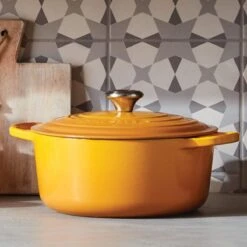 Le Creuset Signature Braadpan 6,7 Liter ø 28 Cm Gietijzer Nectar -Keuken Verkoop le creuset signature braadpan 6 7 liter 28 cm gietijzer nectar 1