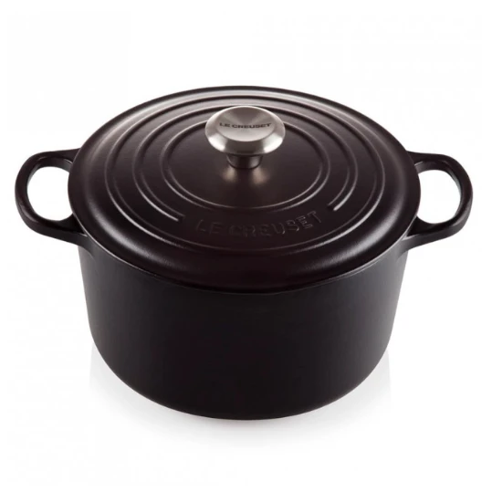 Le Creuset Signature Hoge Braadpan 5 Liter ø 24 Cm Gietijzer Mat Zwart