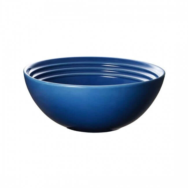 Le Creuset Kom ø 16 Cm Aardewerk Marseilleblauw 1 Le Creuset Kom ø 16 Cm Aardewerk Marseilleblauw