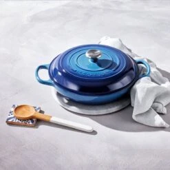 Le Creuset Multifunctionele Braadpan 3,2 Liter ø 30 Cm Gietijzer Azure -Keuken Verkoop multi4 1