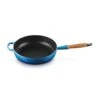 Le Creuset Sauteerpan Rond Met Open Greep ø 28 Cm Gietijzer Azure