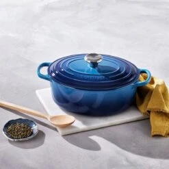 Le Creuset Signature Braadpan Ovaal 4,7 Liter ø 29 Cm Gietijzer Azure -Keuken Verkoop ovaal4 1 1