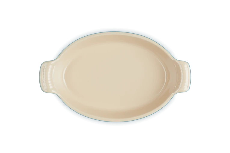 Le Creuset Ovenschaal Ovaal 28 Cm Aardewerk Deep Teal 3 Le Creuset Ovenschaal Ovaal 28 Cm Aardewerk Deep Teal - Image 3