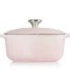 Le Creuset Signature Braadpan 4,2 Liter ø 24 Cm Gietijzer Shell Pink