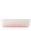 Le Creuset Ovenschaal Rechthoekig 26/31 Cm Aardewerk Shell Pink